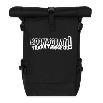 Boom Boom TRRR TRRR - Sac à dos roll top - noir - Devant