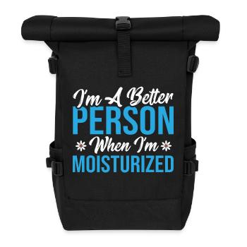Dermatologist, Dermatology, Skin Care Cosmetician - Roll Top Backpack - black - Front