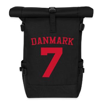 Denmark 7 Sport Design - Roll Top Backpack - black - Front