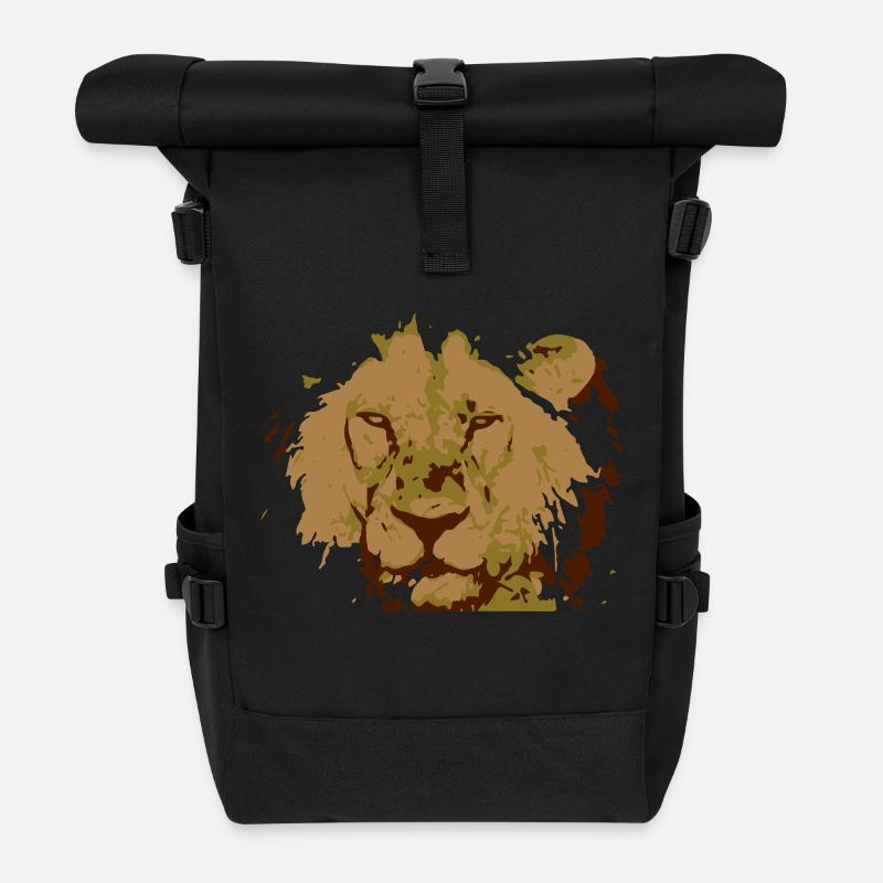 loewe-5 - Rolltop Rucksack - Schwarz