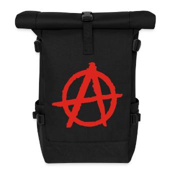 anarchy - Rolltop Rucksack - Schwarz - Vorne