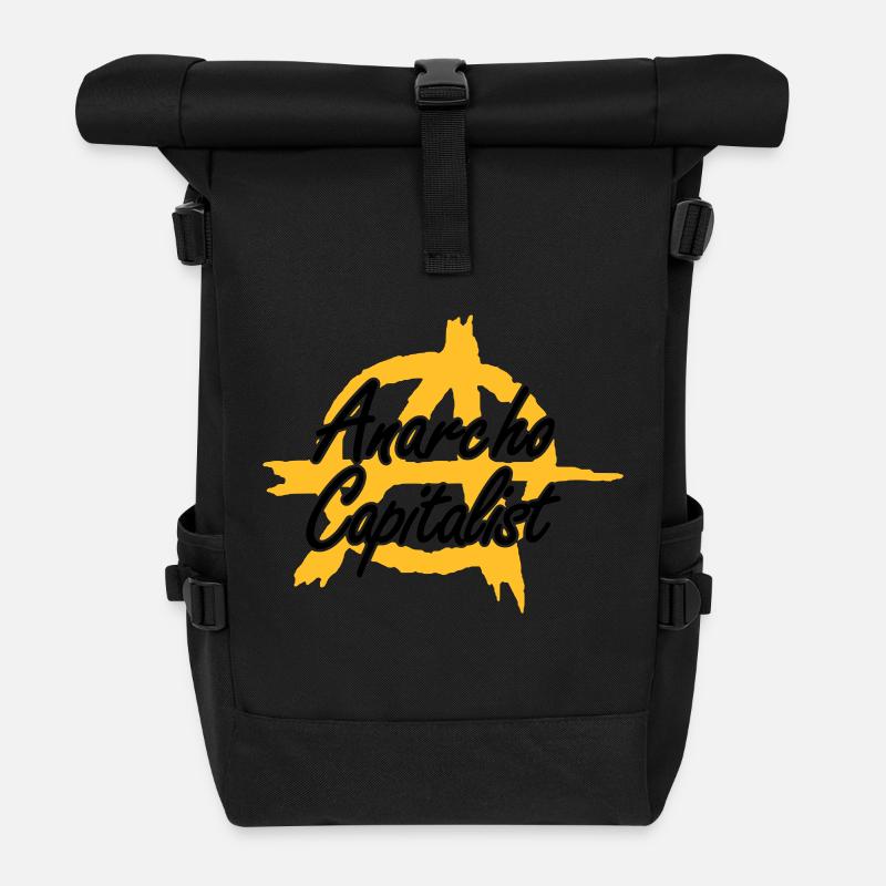 (Anarcho-) Capitalisme 2 - Sac à dos roll top - noir