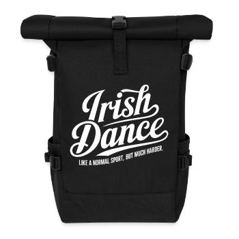 Proud of Irish Dance - Roll Top Backpack - black - Front