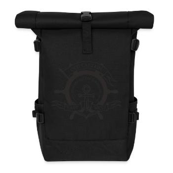 80 Jahre - Rolltop Rucksack - Schwarz - Vorne