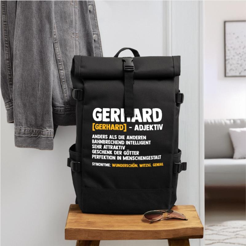 Gerhard Rolltop Rucksack