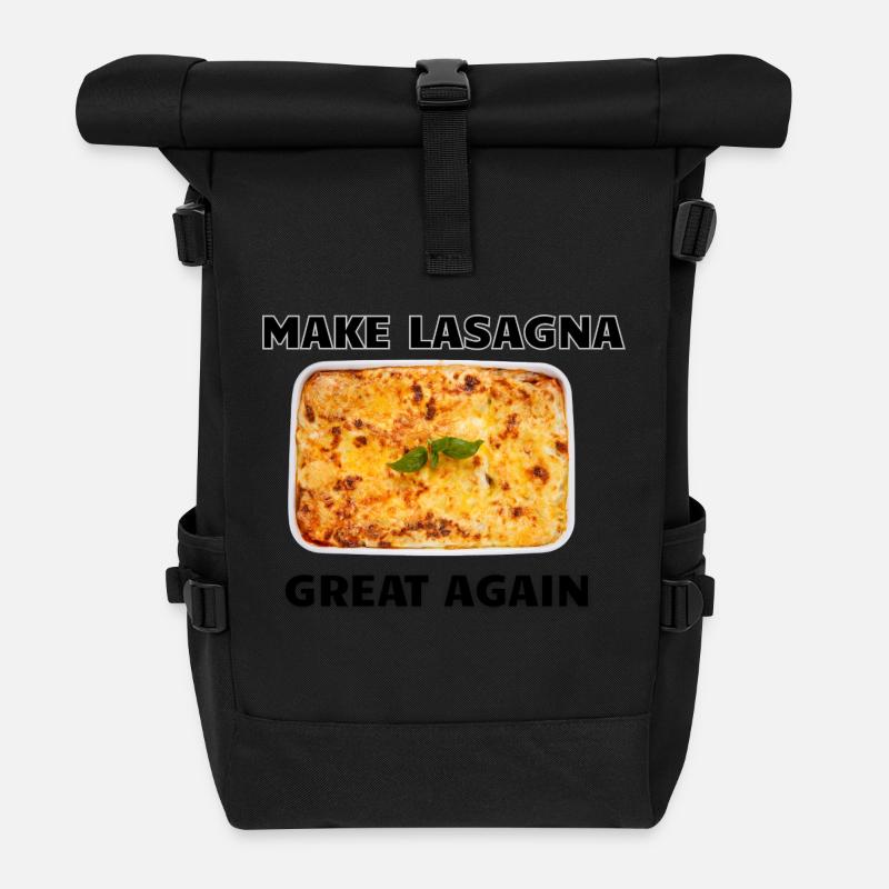 Rendez les lasagnes à nouveau excellentes - Sac à dos roll top - noir