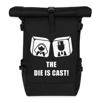 The Die Is Cast! (Stag Party Wedding Game Over, W) - Roll Top Backpack - black - Front