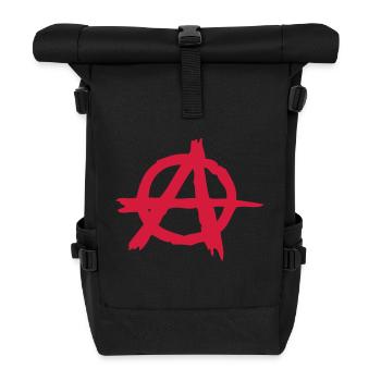 Anarchy - Rolltop Rucksack - Schwarz - Vorne