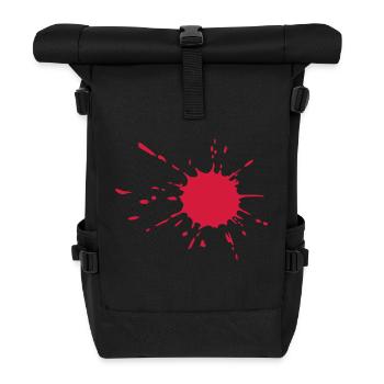 Sang - Sac à dos roll top - noir - Devant