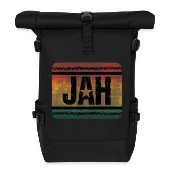 Jah Reggae - Sac à dos roll top - noir - Devant