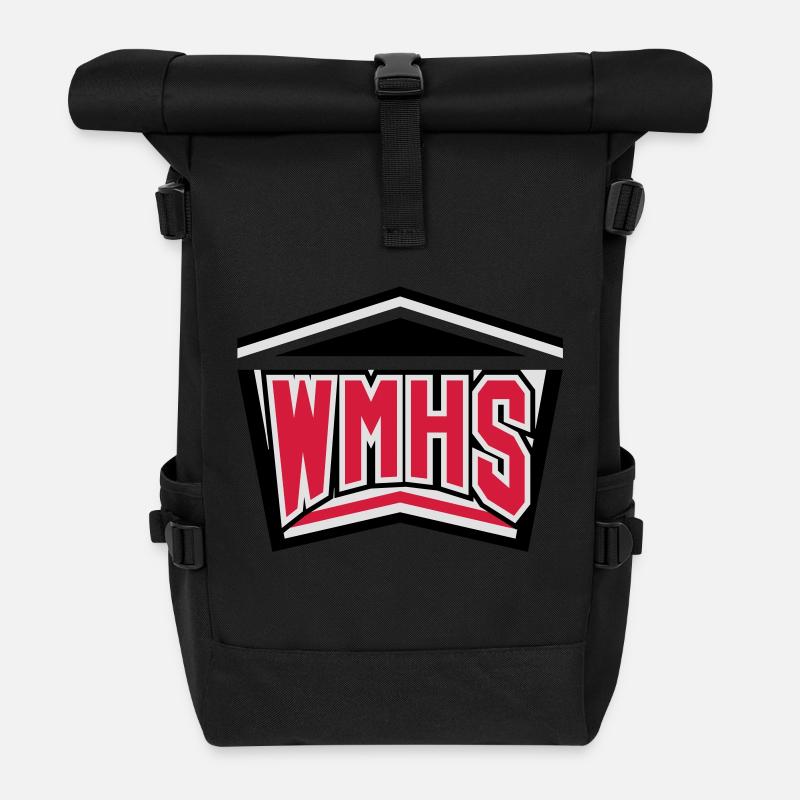 WMHS 2 - Roll Top Backpack - black