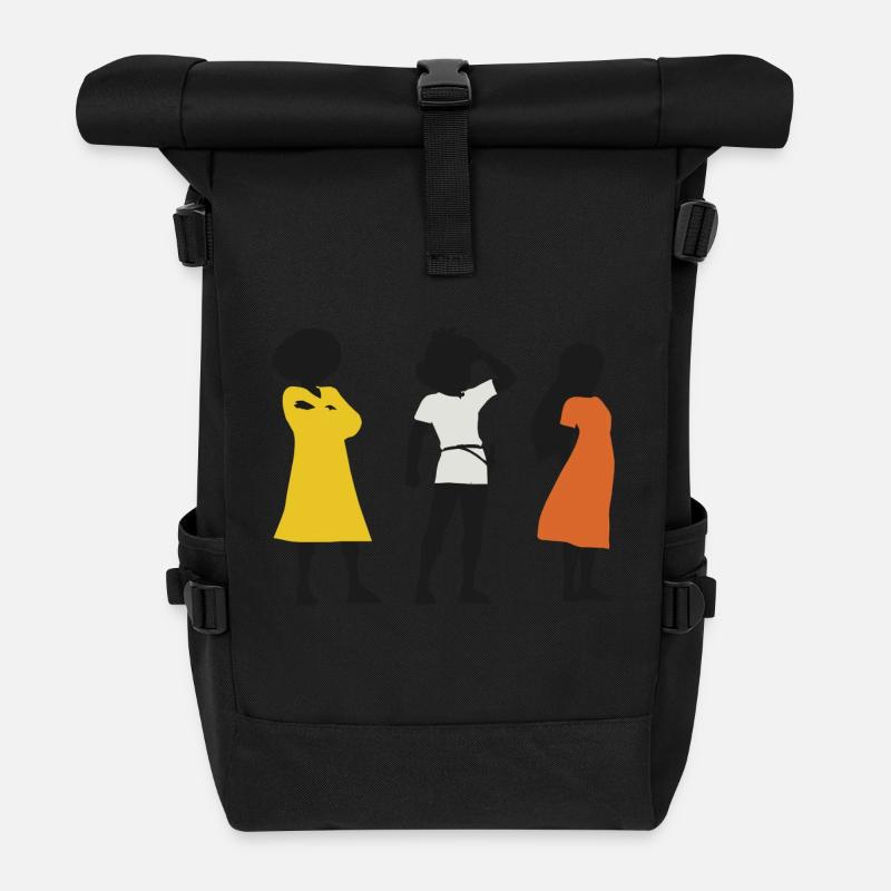 Solaris 01 - Sac à dos roll top - noir