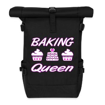 Bake - Roll Top Backpack - black - Front