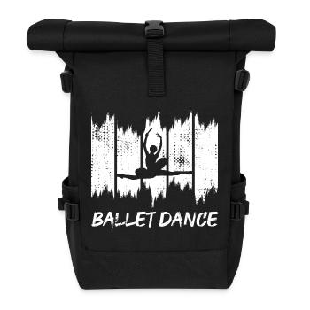 Drôle de danseuse de ballet - Sac à dos roll top - noir - Devant