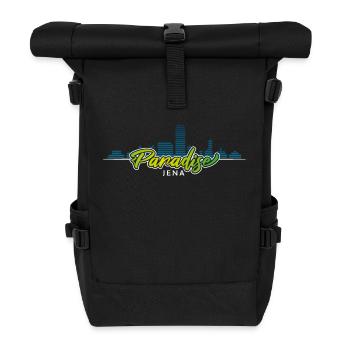 Jena Paradise - Roll Top Backpack - black - Front