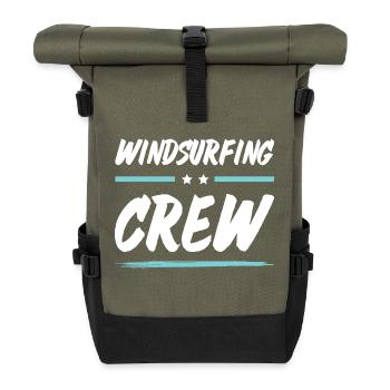 Équipage de planche à voile - Sac à dos roll top - olive/noir - Devant