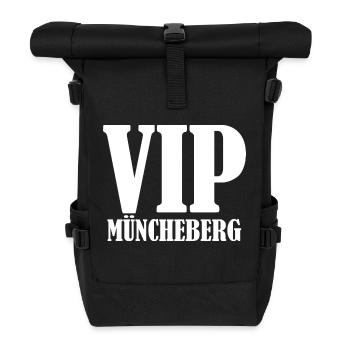 VIP Müncheberg - Rolltop Rucksack - Schwarz - Vorne