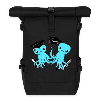 2 Octopus a réussi deux études secondaires - Sac à dos roll top - noir - Devant