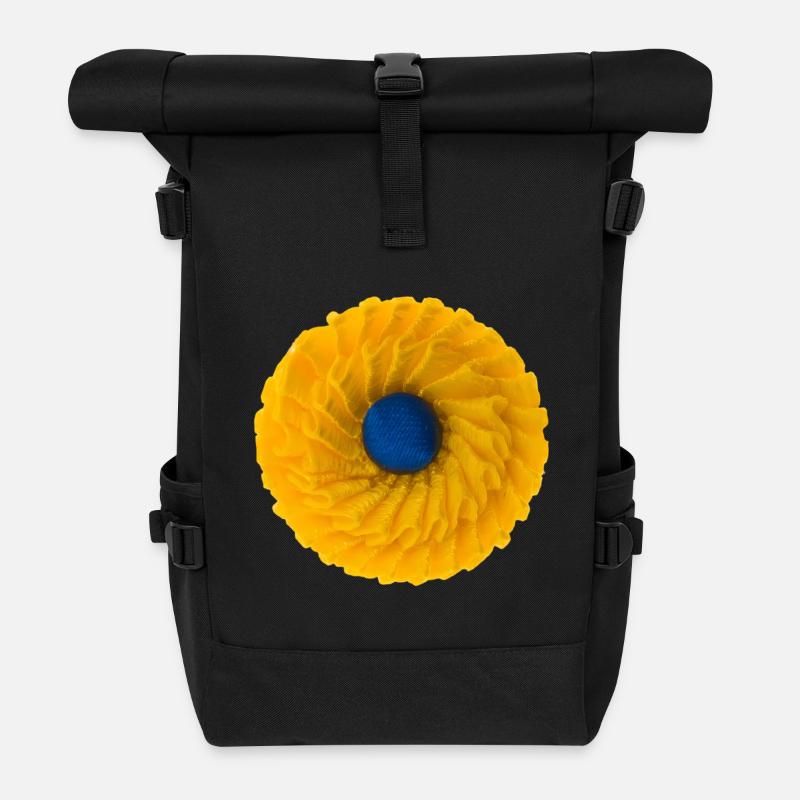 Student merch - hat, cap, dress etc. - Roll Top Backpack - black