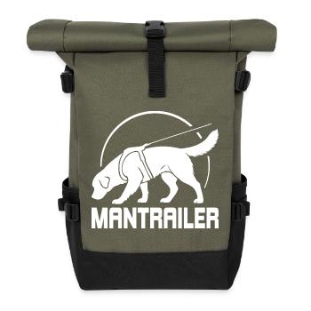 Golden Retriever MANTRAILER Chiens de recherche Chien - Sac à dos roll top - olive/noir - Devant