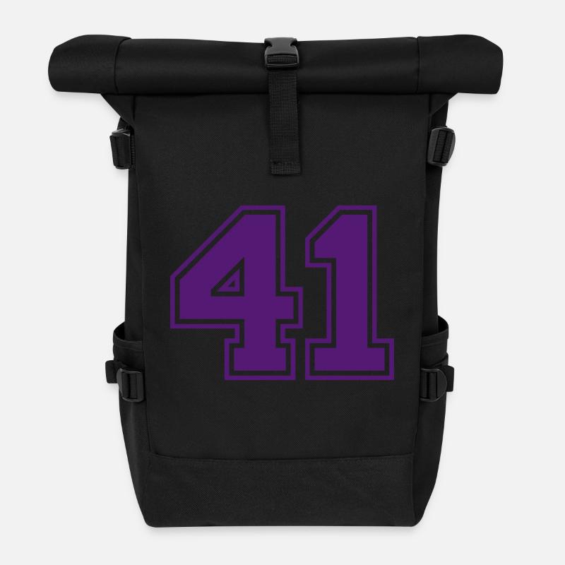 41 - Rolltop Rucksack - Schwarz
