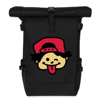Naughty Boy 3 - Sac à dos roll top - noir - Devant