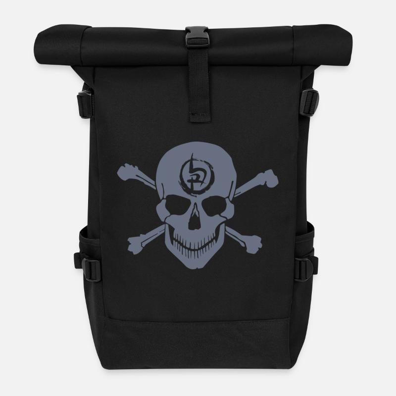 Krav Maga verona - Rolltop Rucksack - Schwarz
