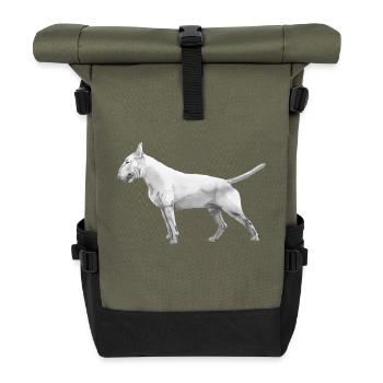 Bullterrier - Rolltop Rucksack - Olive/Schwarz - Vorne
