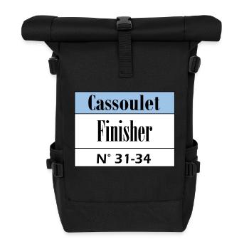 Cassoulet Finisher Languedoc - Rolltop Rucksack - Schwarz - Vorne