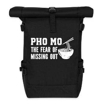 Drôle Pho Soupe Vietnamienne Pho - Sac à dos roll top - noir - Devant