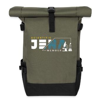 Jena Scientific Member - Rolltop Rucksack - Olive/Schwarz - Vorne