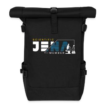 Jena Scientific Member - Roll Top Backpack - black - Front