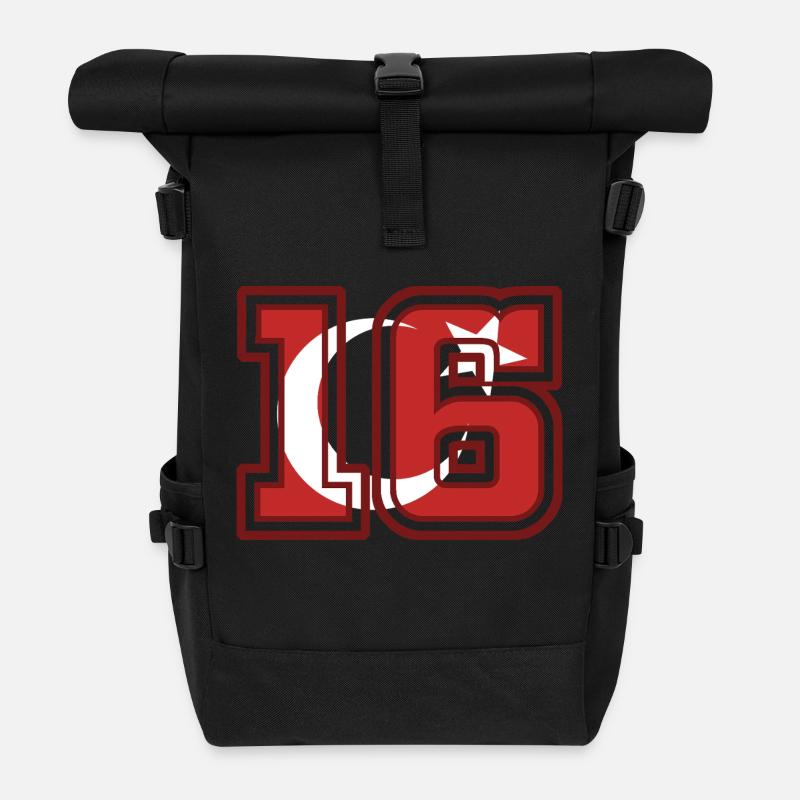 Bursa - Rolltop Rucksack - Schwarz