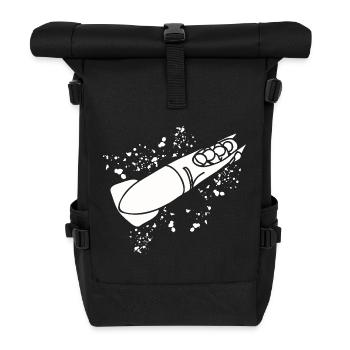 Bobsleigh Bobsleigh Four-man Bobsleigh - Roll Top Backpack - black - Front