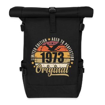 1973 Birthday Gift 1973 Original 1973 - Roll Top Backpack - black - Front
