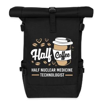 Radiologie Nuklear Atom Nuklearmedizin - Rolltop Rucksack - Schwarz - Vorne