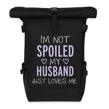 Spoiled - Roll Top Backpack - black - Front