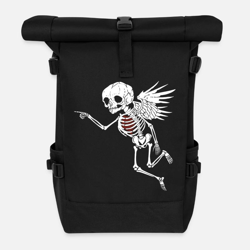 CUPID - Roll Top Backpack - black