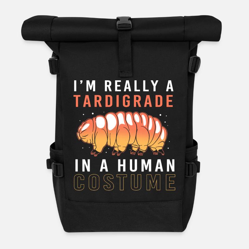 Bärtierchen Tardigrades Wasserbär Tardigrade - Rolltop Rucksack - Schwarz