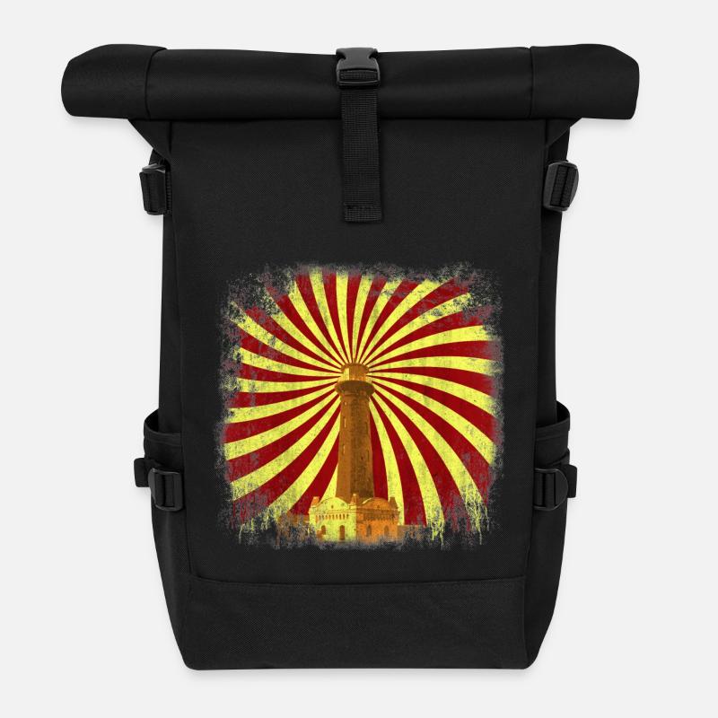 Heliosturm - Rolltop Rucksack - Schwarz
