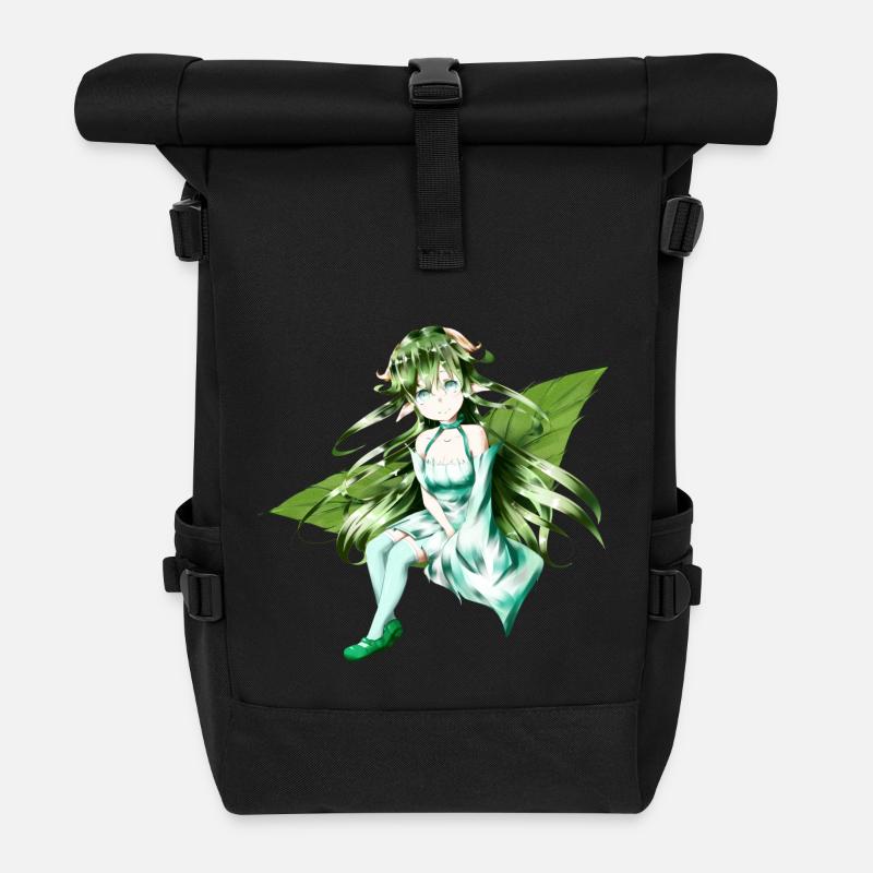 Minto - Rolltop Rucksack - Schwarz