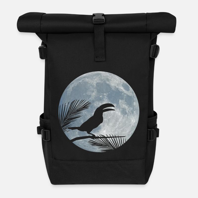 Tukan - Rolltop Rucksack - Schwarz