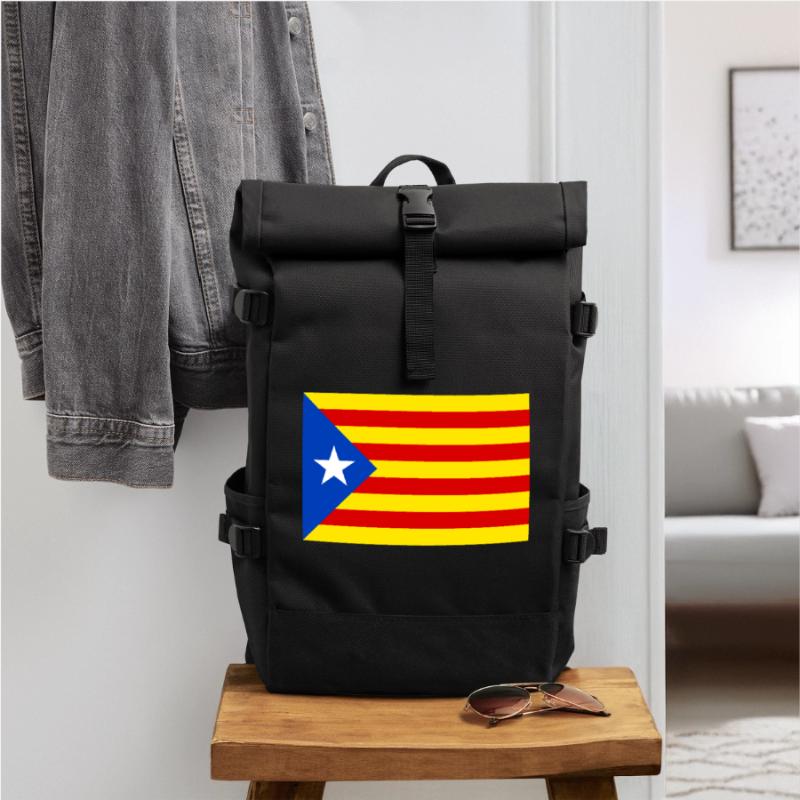 drapeau catalan Sac à dos roll top