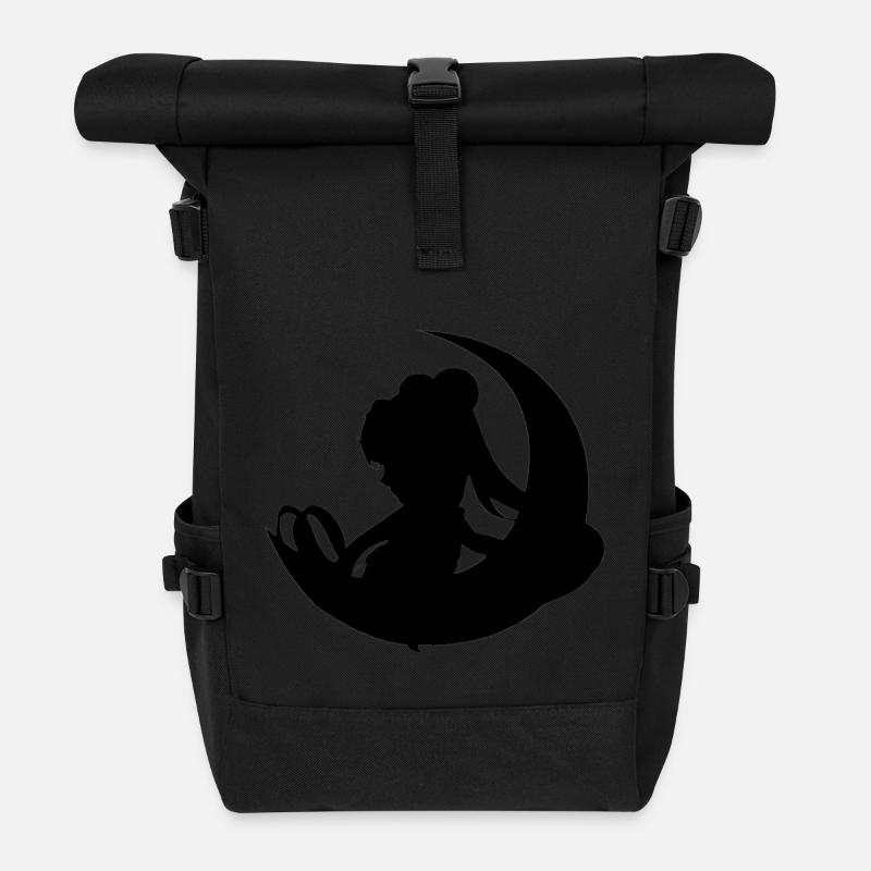 Sailor moon - Rolltop Rucksack - Schwarz
