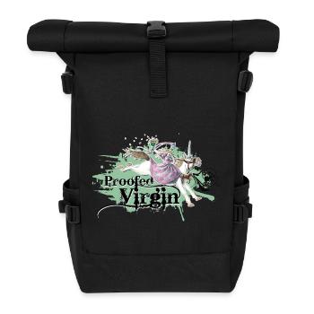 shirt de princesse licorne récolement vert vierge - Sac à dos roll top - noir - Devant