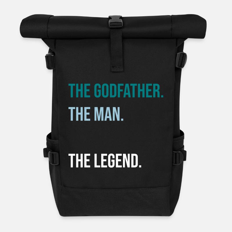 The Godfather - Roll Top Backpack - black