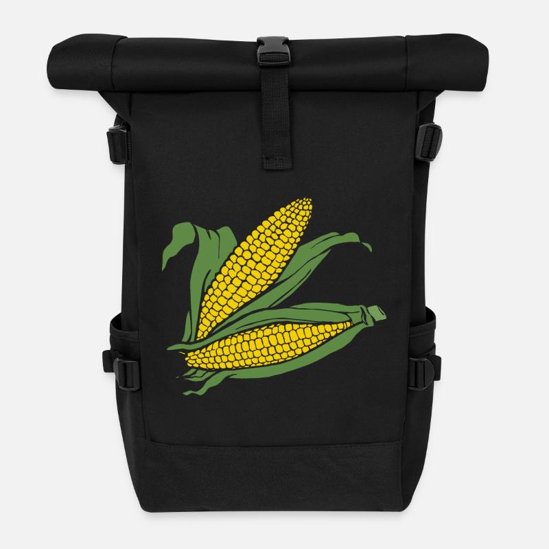 Mais - Rolltop Rucksack - Schwarz