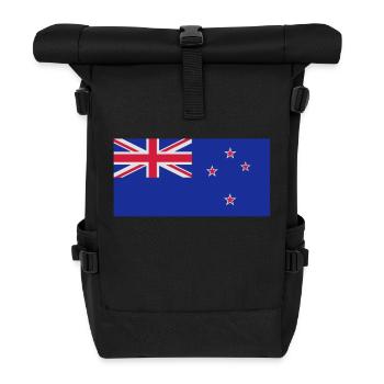 Nouvelle-Zélande - Sac à dos roll top - noir - Devant