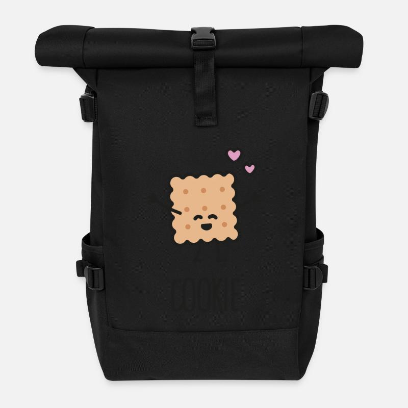 Cookie - Best friends forever (BFF) - Rolltop Rucksack - Schwarz