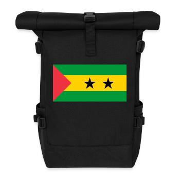 São Tomé-et-Príncipe - Sac à dos roll top - noir - Devant